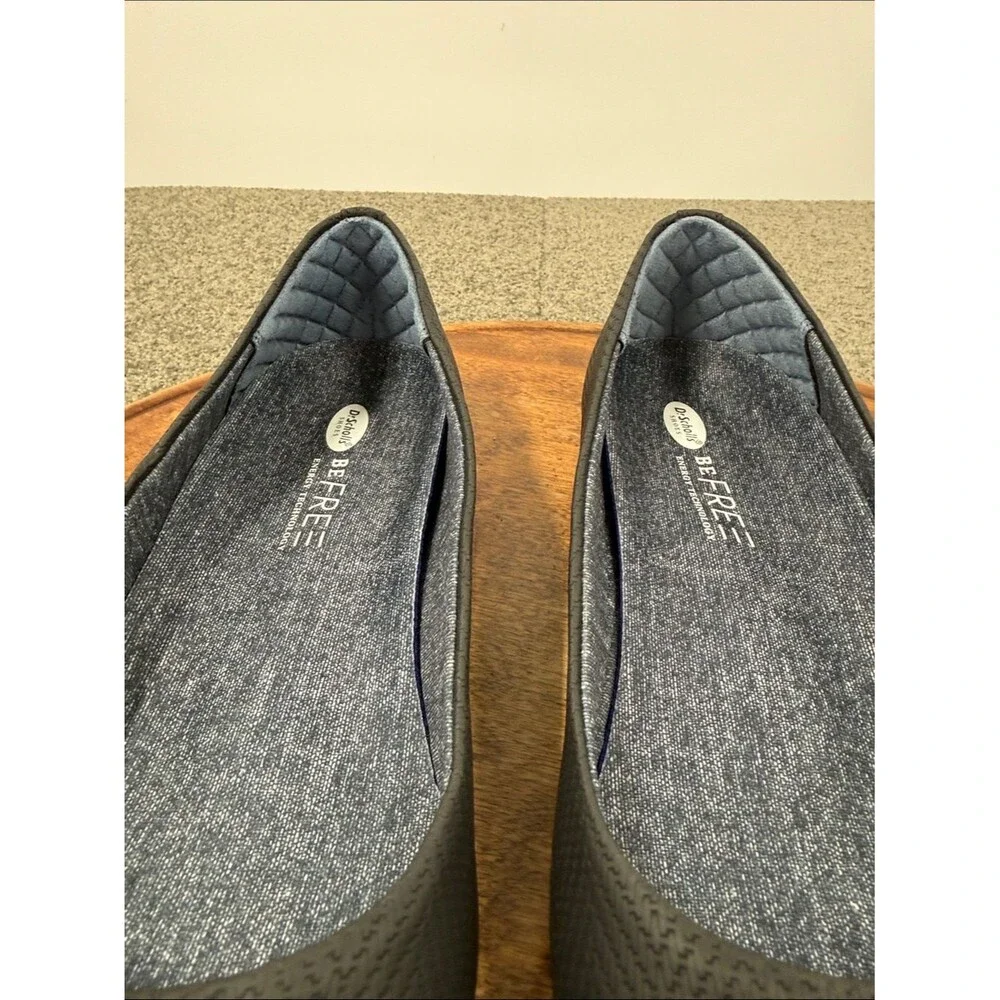 Dr Scholl's Shoes Wm 10 Black Comfort Ballet Flats Be Free Energy Technology